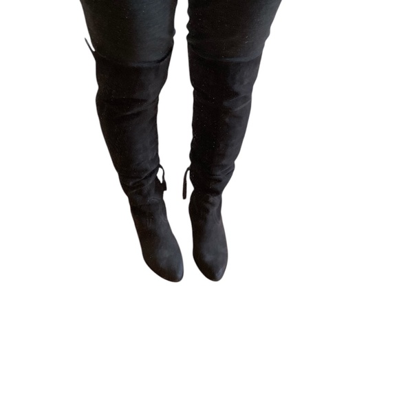 Dolce Vita Grey Suede Over the Knee Boots Size 6.5 EUC - Picture 9 of 13